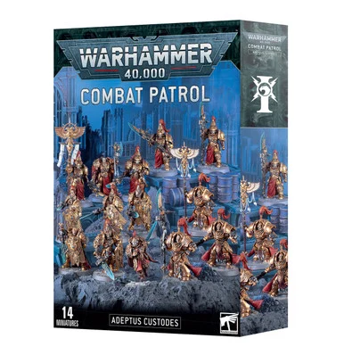 Warhammer 73-01 Warhammer 40,000: Combat Patrol Adeptus Custodes