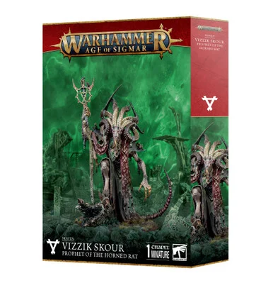 GW90-20 SKAVEN: Vizzik Skour, Prophet of the Horned Rat