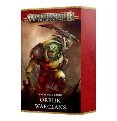 GW89-04 Warscroll Cards: Orruk Warclan