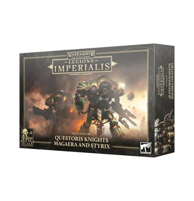 GW03-88 Legions Imperialis: Mechanicum Questoris Knights Magaera and Styrix