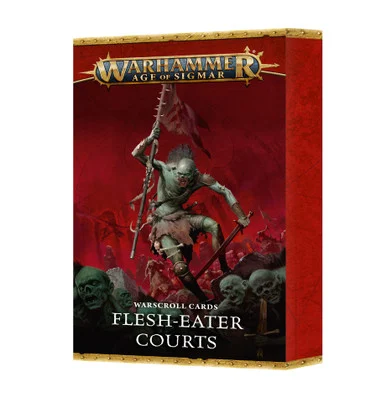 GW91-30 Warscroll Cards: Flesh-eater Courts