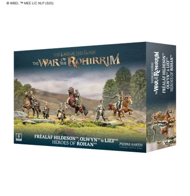 GW30-99 Lord of the Rings™: Fréaláf Hildeson™, Olwyn™ & Lief™, Heroes of Rohan™