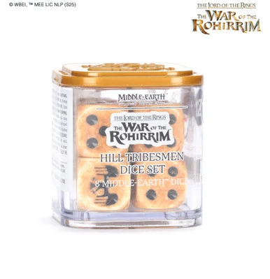 GW30-93 The Lord of the Rings: Hill Tribesmen Dice Set