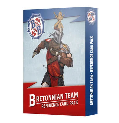 GW202-55 Blood Bowl: Bretonnian Team Reference Card Pack
