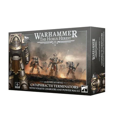 GW31-144 Horus Heresy Legiones Astartes: Cataphractii Terminators with Volkite Chargers and Power Mauls