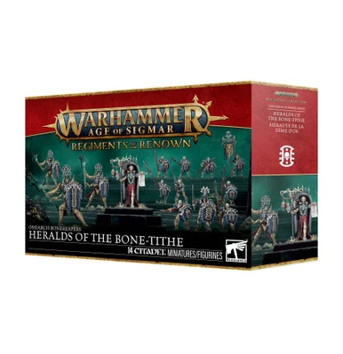 GW94-43 OSSIARCH BONEREAPERS Regiment of Renown: Heralds of the Bone-tithe