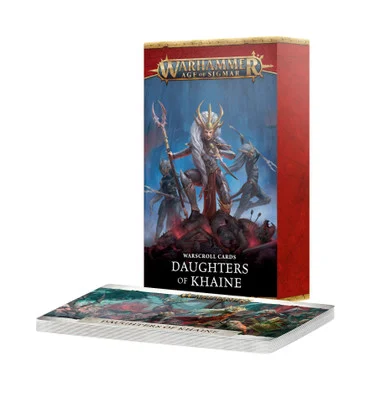 GW85-06 Warscroll Cards: Daughters of Khaine