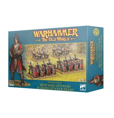 GW06-215 The Old World Grand Cathay: Iron Hail Gunners & Crane Gunner Teams