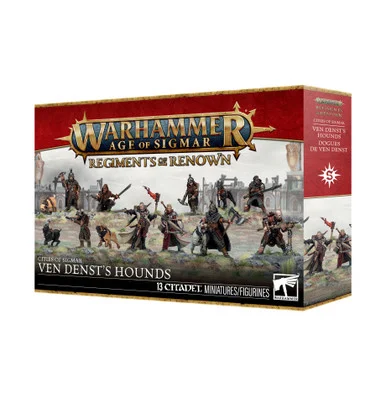 GW86-90 CITIES OF SIGMAR: Regiment of Renown: Ven Denst's Hounds