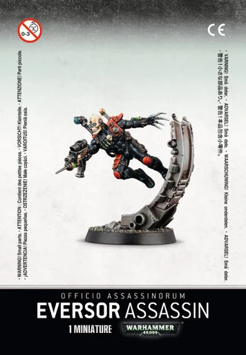 Warhammer 52-13 Warhammer 40,000: Officio Assassinorum: Eversor Assassin