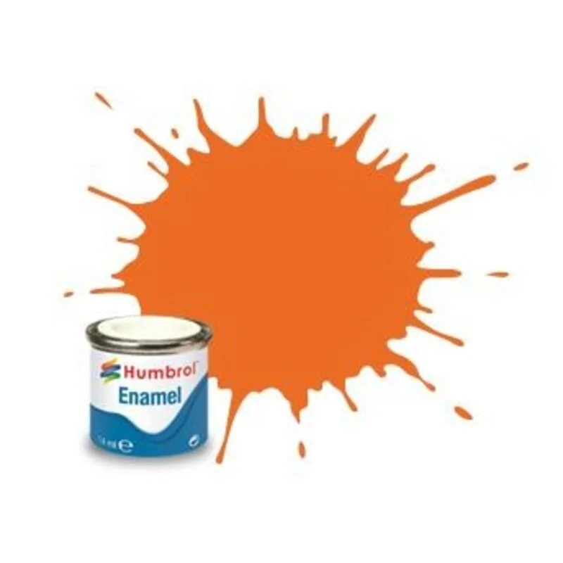 orange Matt Paint - Humbrol