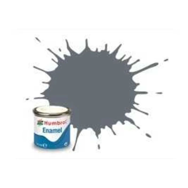Dark Grey enamel gloss Paint - Humbrol