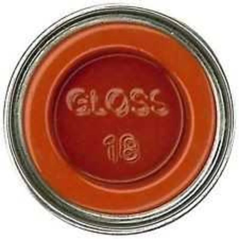 Orange enamel - gloss Paint