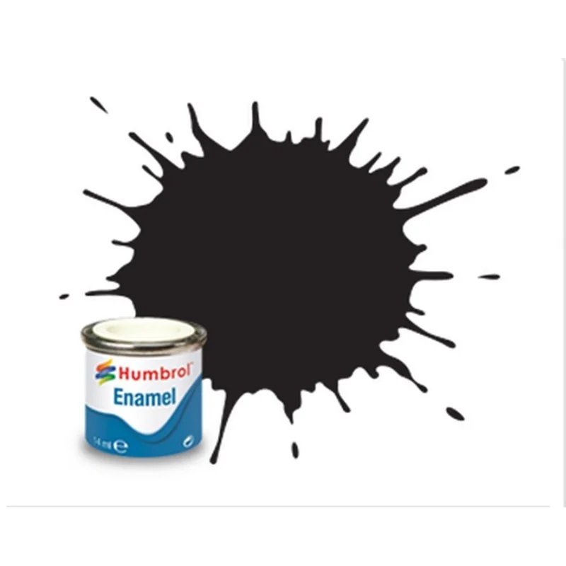 Matt Black Paint - Humbrol