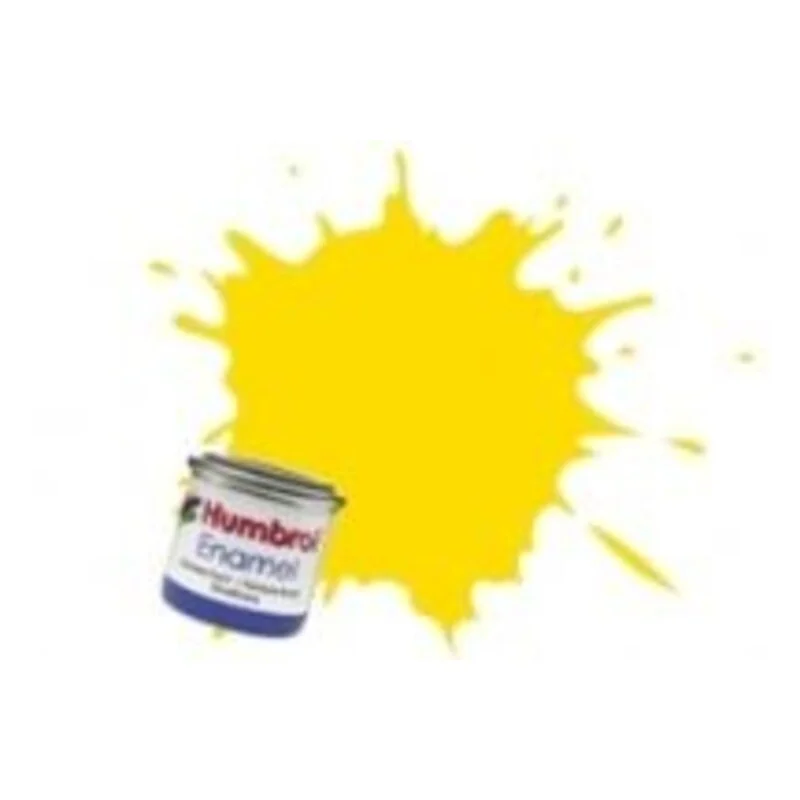 Yellow enamel - gloss Paint