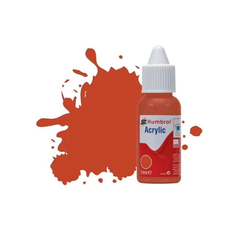 No 100 Red Brown Matt 14 mL Paint - Humbrol