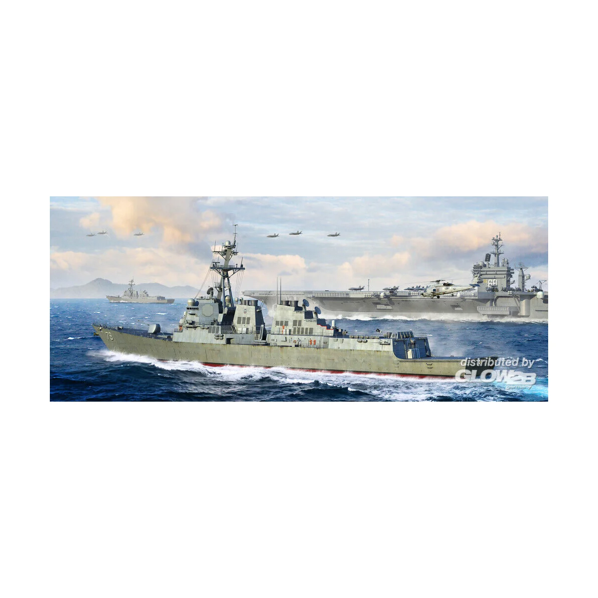 USS Oscar Austin DDG-79 Model kit