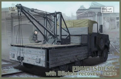 1/35 IBG Einheitsdiesel with Bilstein Recovery Crane - IBG Models