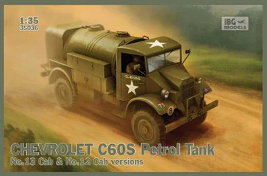 1/35 IBG Chevrolet C60S No.12/13 Cab Petrol Tank - IBG Models