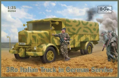 1/35 IBG 3Ro Italian Truck in German Service - IBG Models