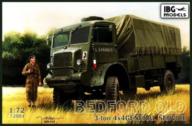 1/72 IBG Bedford QLD 3 ton 4x4 General service - IBG Models