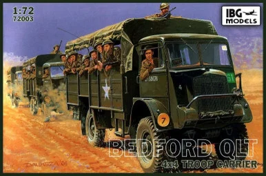 1/72 IBG Bedford QLT 4x4 Troop Carrier - IBG Models