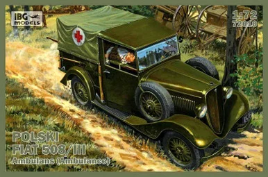 1/72 IBG Polski Fiat 508/III ambulans (ambulance) - IBG Models