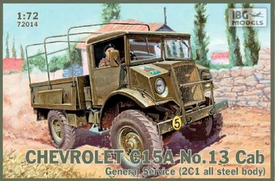 1/72 IBG Chevrolet C.15A No.13 Cab General Service ( 2C1 all steel body) - IBG Models