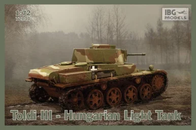1/72 IBG Toldi III Hungarian Tank - IBG Models