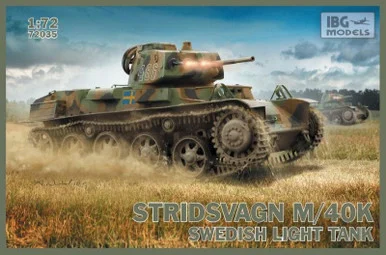 1/72 IBG Stridsvagn m/40 K Swedish light tank -