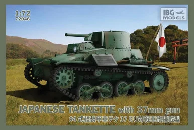 1/72 IBG Type 94 Japanese tankette with 37mm gun -