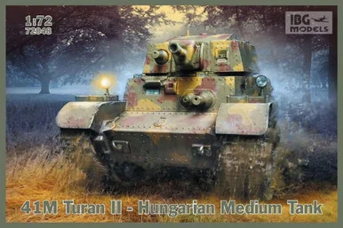 1/72 IBG Models 41M Turan II Hugarian Medium Tank