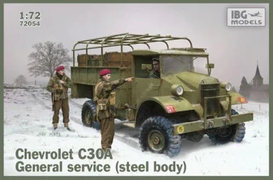 1/72 IBG Chevrolet C30A General Service (Steel Body) - IBG Models