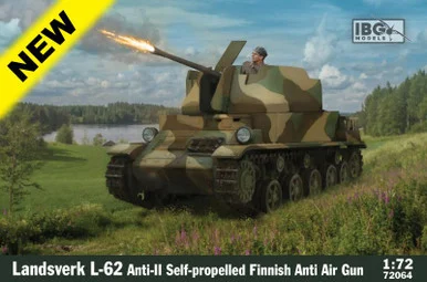 1/72 IBG Landsverk L-62 Anti-II Finnish Self-propelled Anti Air Gun -