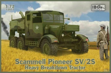 1/72 IBG Scammell Pioneer Sv/2S Heavy Breakdown Tractor - IBG Models