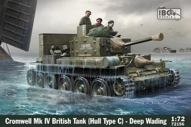 1/72 IBG Models Cromwell Mk IV British Tank (Hull type C) Deep Wading - Plastic Model Kit