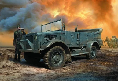 1/72 IBG Models 72165 1/72 Captured Bedford MW in German Service Plastic Model Kit