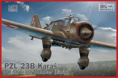 1/72 IBG PZL.23B Karas - Polish Light Bomber (Early production) -