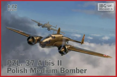 1/72 IBG Pzl. 37 A Bis Ii Polish Medium Bomber - IBG Models