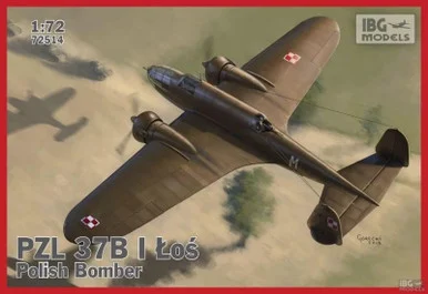 1/72 IBG PZL.37 B I Los - Polish Medium Bomber -