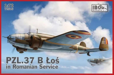 1/72 IBG PZL. 37 Los B II in Romanian Service - IBG Models