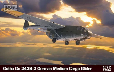 1/72 IBG Models Gotha Go 242B-2 German Medium Glider Plastic Model Kit