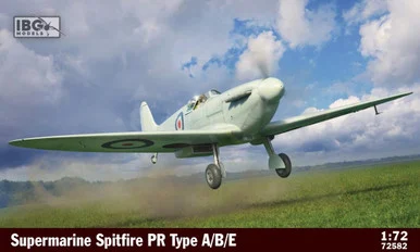 1/72 IBG Models Supermarine Spitfire PR Type A/B/E Cotton Club 1939-40 w/3d wheels Plastic Model Kit