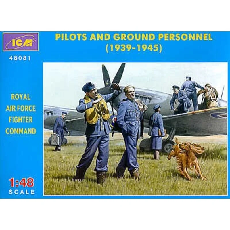RAF Pilots and Ground Personnel 1939-1945 Model kit