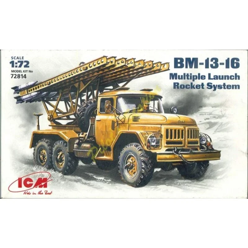 BM-13-16 MLRS Katyushin Model kit