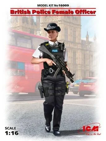 1/16 ICM British Police Female Officer - ICM Models