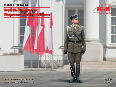 1/16 ICM Polish Regiment Representative Officer - ICM Models
