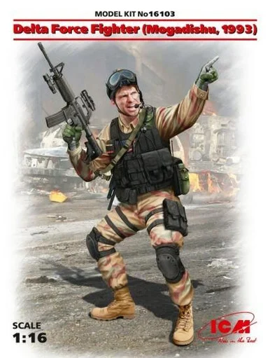 1/16 ICM Delta Force Fighter (Mogadishu, 1993) - ICM Models