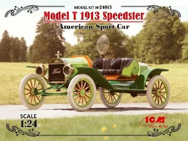 1/24 ICM Model T 1913 Speedster, American Sport Car - ICM Models