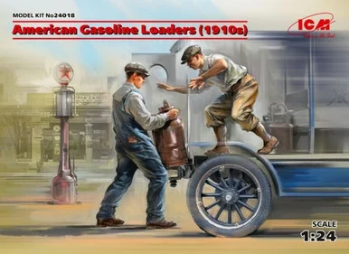 1/24 ICM American Gasoline Loaders (1910s) (2 figures) - ICM Models